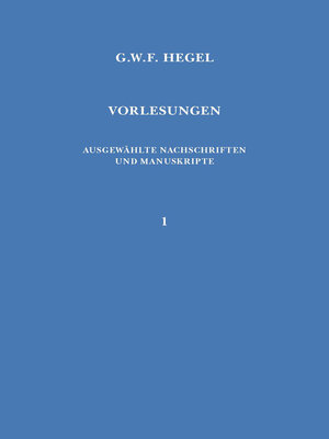 cover image of Vorlesungen über Naturrecht und Staatswissenschaft
